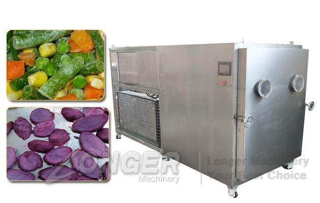 China Fruit Food Vegetable Candy Vacuum Freeze Dryer Machine