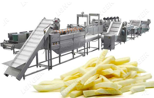 Semi Automatic French Fries Making Machine Factory Price