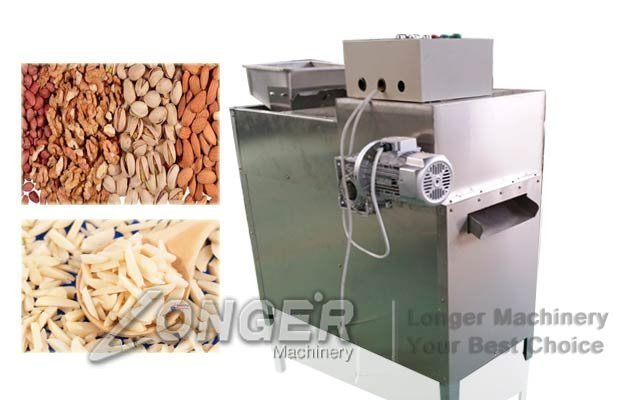 Almond Badam Slicing MachineAlmond Nuts Cutting Machine LGSP1