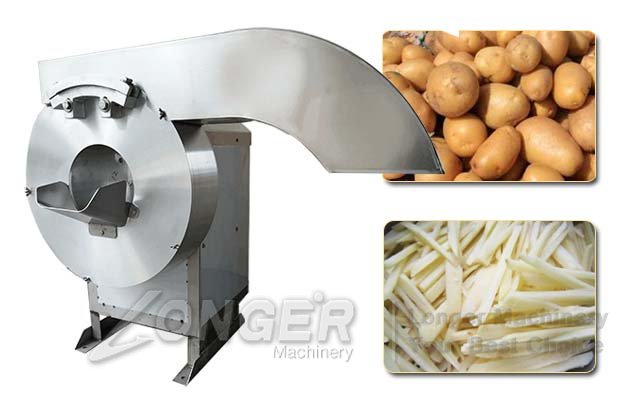 Potato chips slicer machine