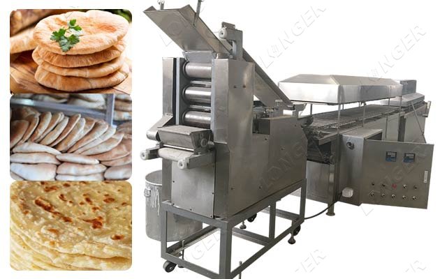 Fully Automatic Lebanese Arabic Pita Bread Machine Sell New
