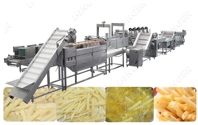 High Quality French Fries Machine, French Fries & Potato Chips