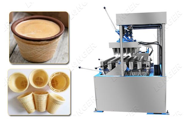 Edible Wafer Coffee Cups Making Machine Price
